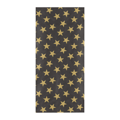 Star Gold Print Design LKS302 Beach Towel 32" x 71"