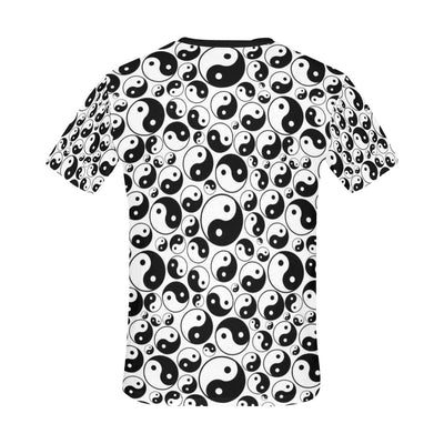 Yin Yang Print Design LKS302 Men's All Over Print T-shirt