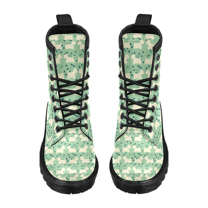 Scottish Terriers Print Design LKS302 Women's Boots