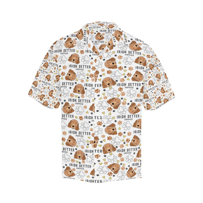 Setters Irish Print Design LKS301 Men's Hawaiian Shirt