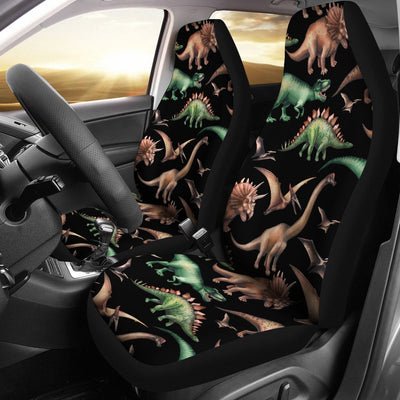 Dinosaur Print Pattern Universal Fit Car Seat Covers