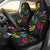 Dinosaur Skull Color Print Pattern Universal Fit Car Seat Covers