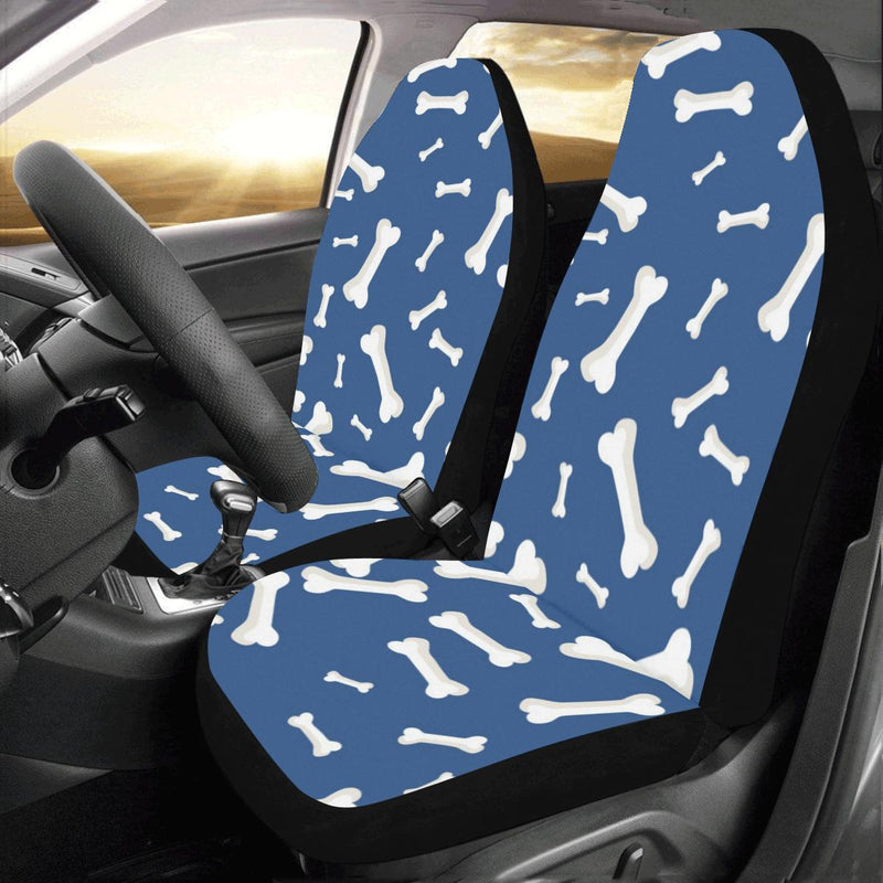 Dog Bone Pattern Print Design 03 Car Seat Covers (Set of 2)-JORJUNE.COM