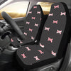 Dog Bone Pattern Print Design 04 Car Seat Covers (Set of 2)-JORJUNE.COM