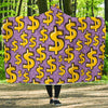 Dollar Pattern Print Design DO01 Hooded Blanket-JORJUNE.COM