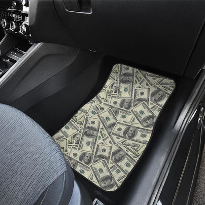 Dollar Pattern Print Design DO02 Car Floor Mats-JorJune