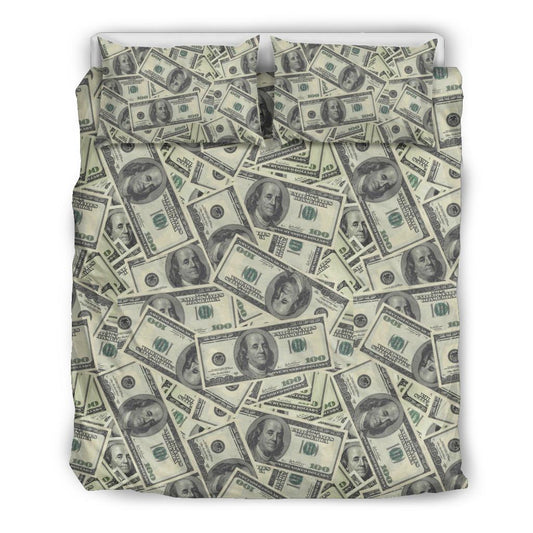 Dollar Pattern Print Design DO02 Duvet Cover Bedding Set-JORJUNE.COM