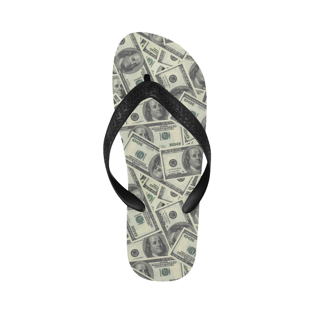 Dollar Pattern Print Design DO02 Flip Flops-JorJune