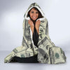 Dollar Pattern Print Design DO02 Hooded Blanket-JORJUNE.COM