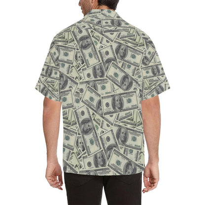 Dollar Pattern Print Design DO02 Men Hawaiian Shirt-JorJune