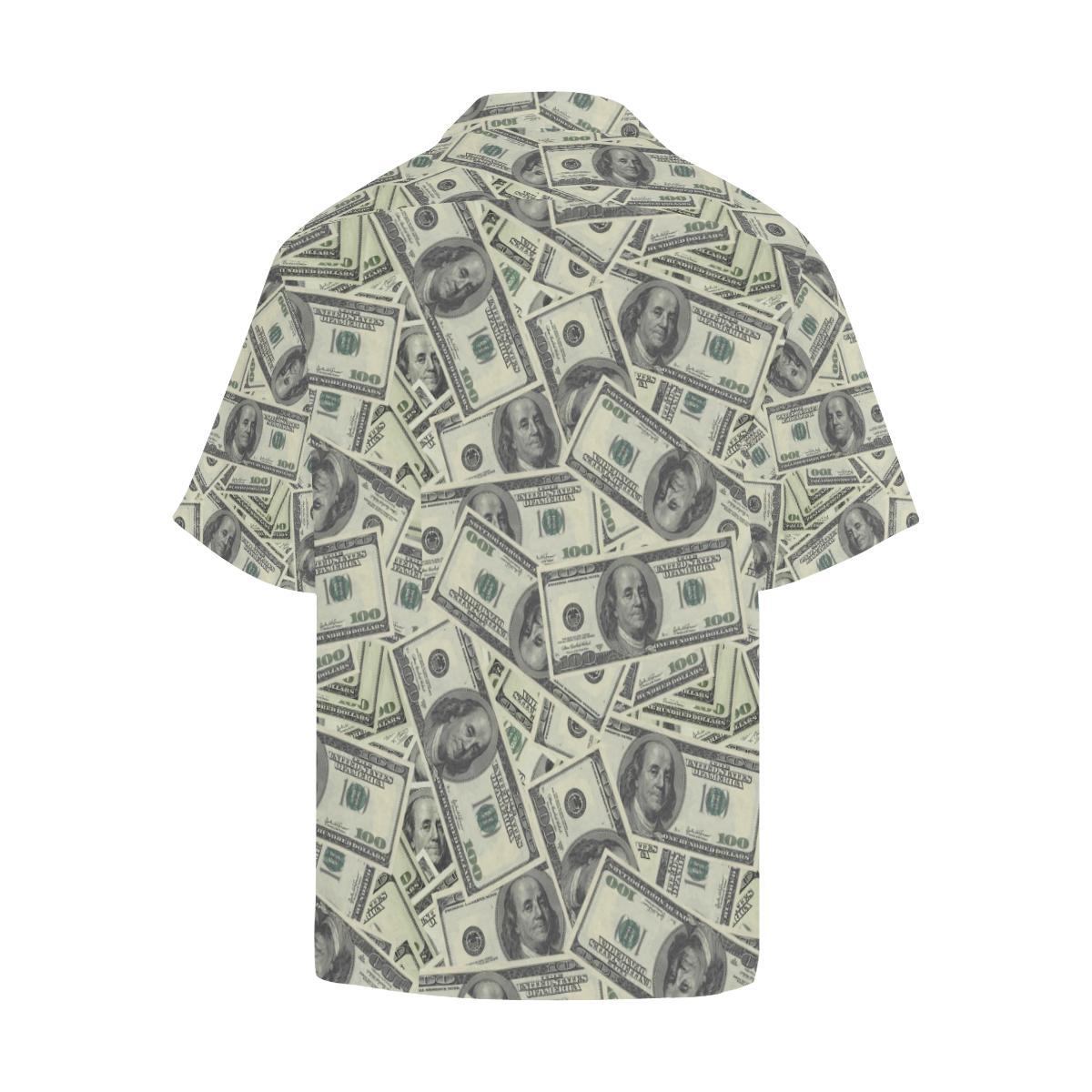 Dollar Pattern Print Design DO02 Men Hawaiian Shirt-JorJune