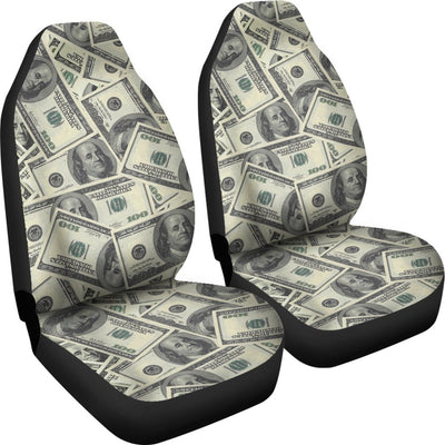 Dollar Pattern Print Design DO02 Universal Fit Car Seat Covers