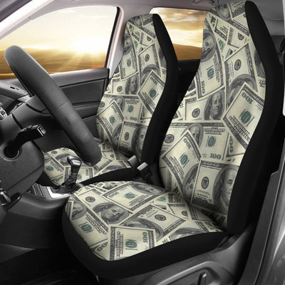 Dollar Pattern Print Design DO02 Universal Fit Car Seat Covers