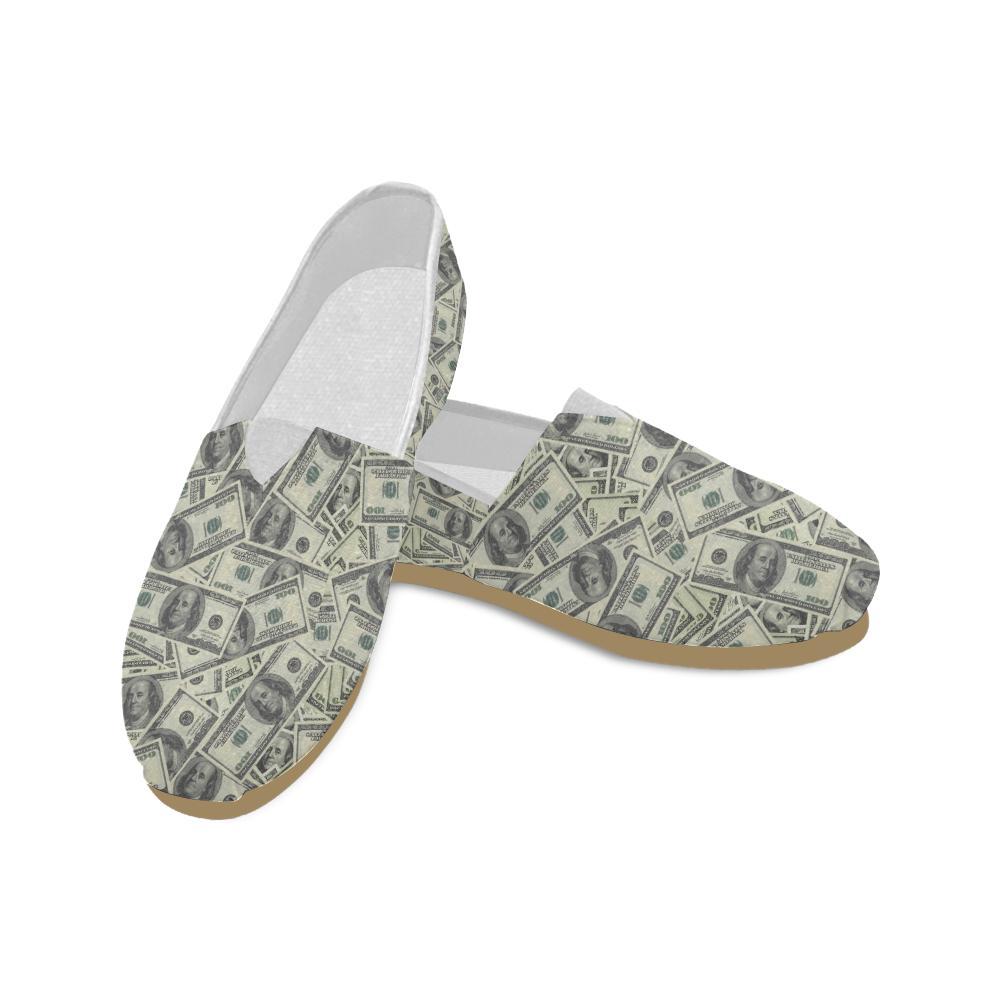 Dollar Pattern Print Design DO02 Women Casual Shoes-JorJune.com
