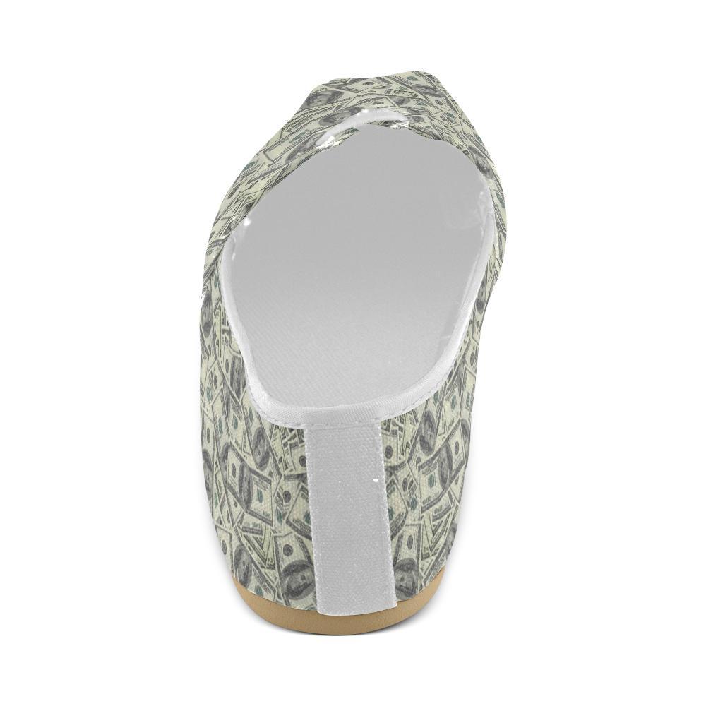 Dollar Pattern Print Design DO02 Women Casual Shoes-JorJune.com