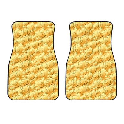 Dollar Pattern Print Design DO03 Car Floor Mats-JorJune