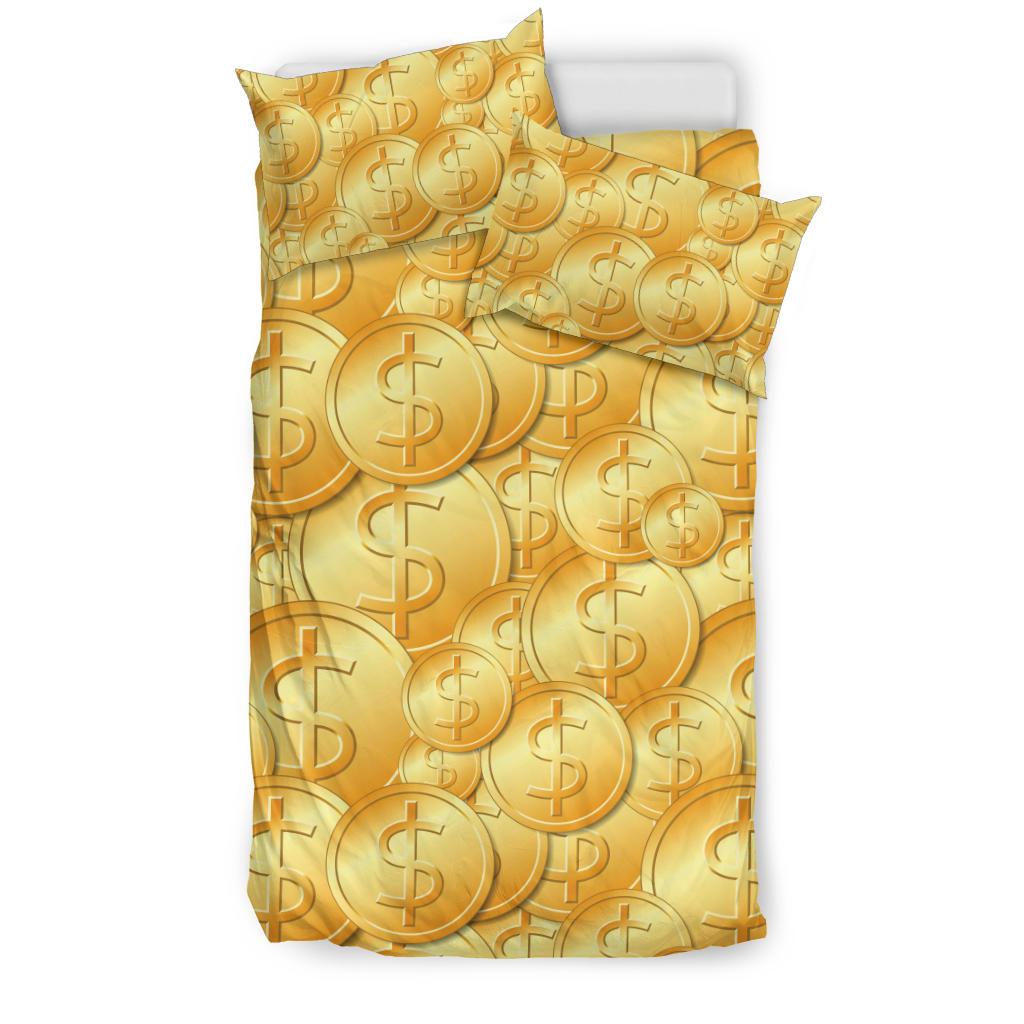Dollar Pattern Print Design DO03 Duvet Cover Bedding Set-JORJUNE.COM