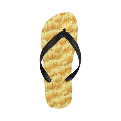 Dollar Pattern Print Design DO03 Flip Flops-JorJune