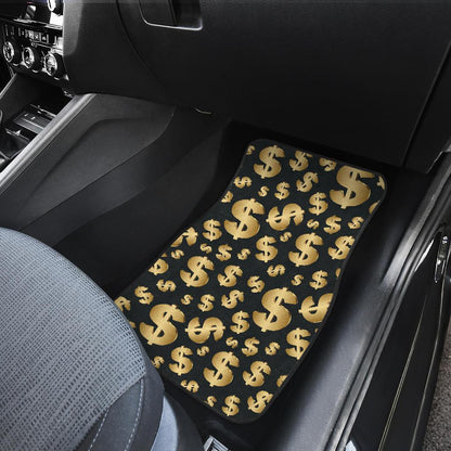 Dollar Pattern Print Design DO04 Car Floor Mats-JorJune