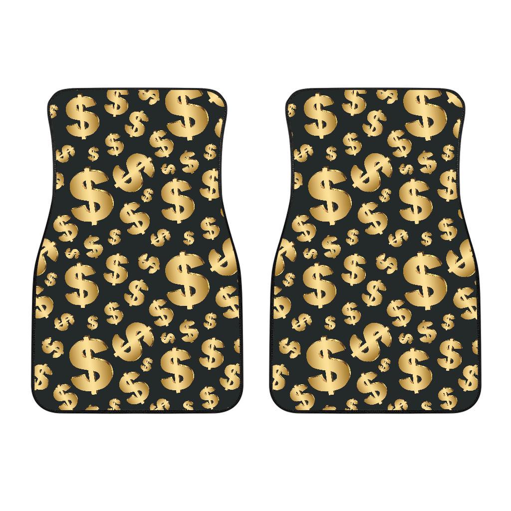 Dollar Pattern Print Design DO04 Car Floor Mats-JorJune