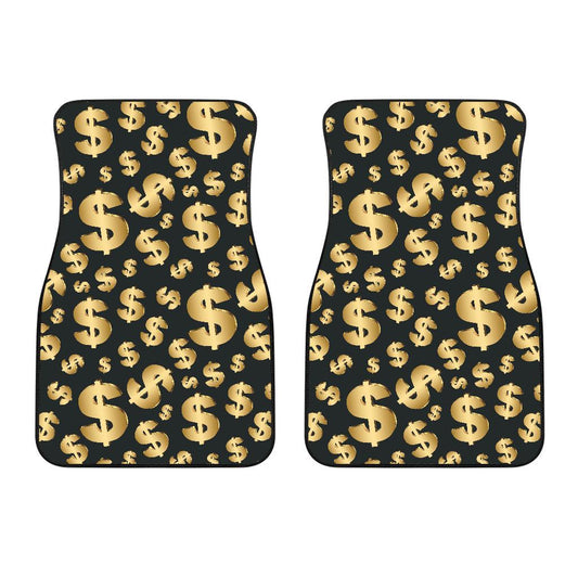 Dollar Pattern Print Design DO04 Car Floor Mats-JorJune