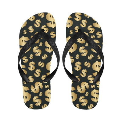 Dollar Pattern Print Design DO04 Flip Flops-JorJune