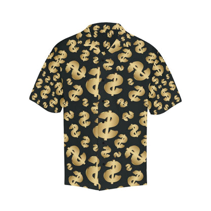 Dollar Pattern Print Design DO04 Men Hawaiian Shirt-JorJune