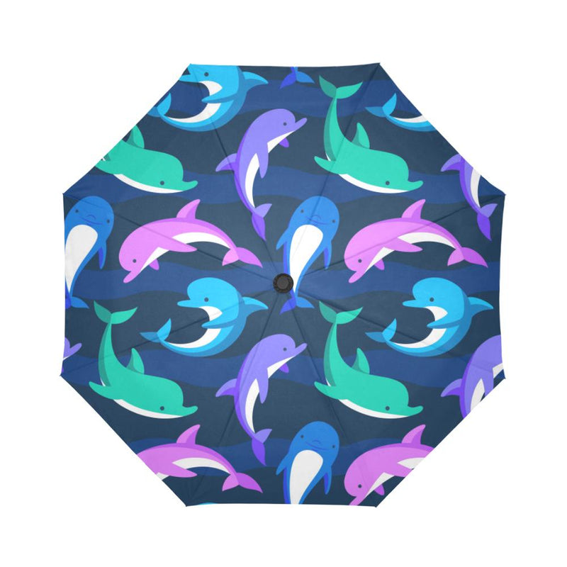 Dolphin Baby Automatic Foldable Umbrella