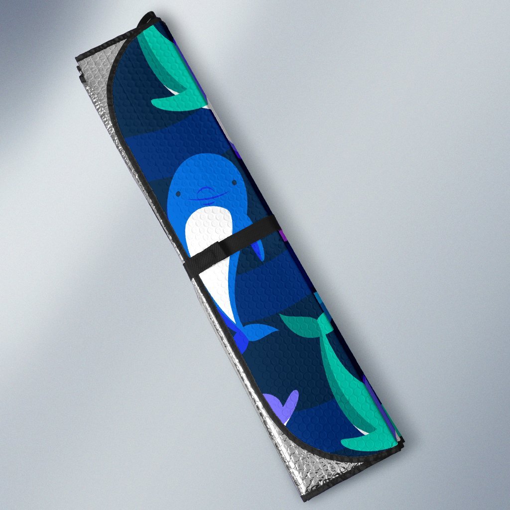 Dolphin Baby Car Sun Shade-JorJune