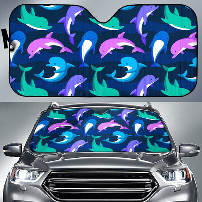 Dolphin Baby Car Sun Shade-JorJune