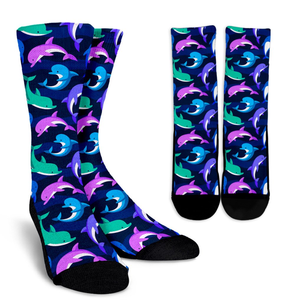 Dolphin Baby Crew Socks