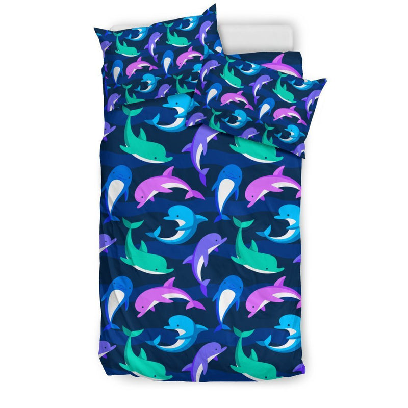 Dolphin Baby Duvet Cover Bedding Set