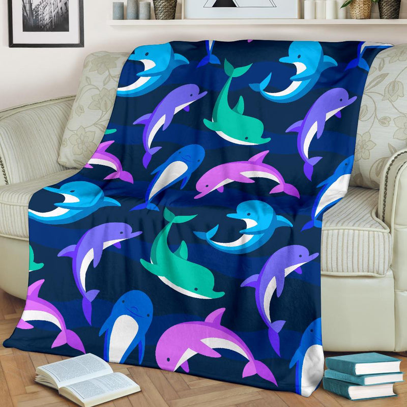 Dolphin Baby Fleece Blanket