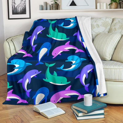 Dolphin Baby Fleece Blanket