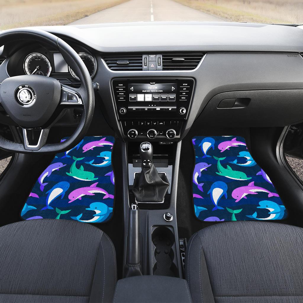 Dolphin Baby Front and Back Car Floor Mats