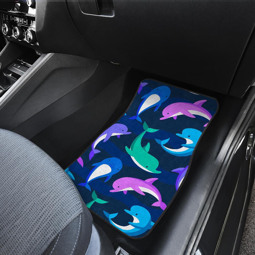 Dolphin Baby Front and Back Car Floor Mats