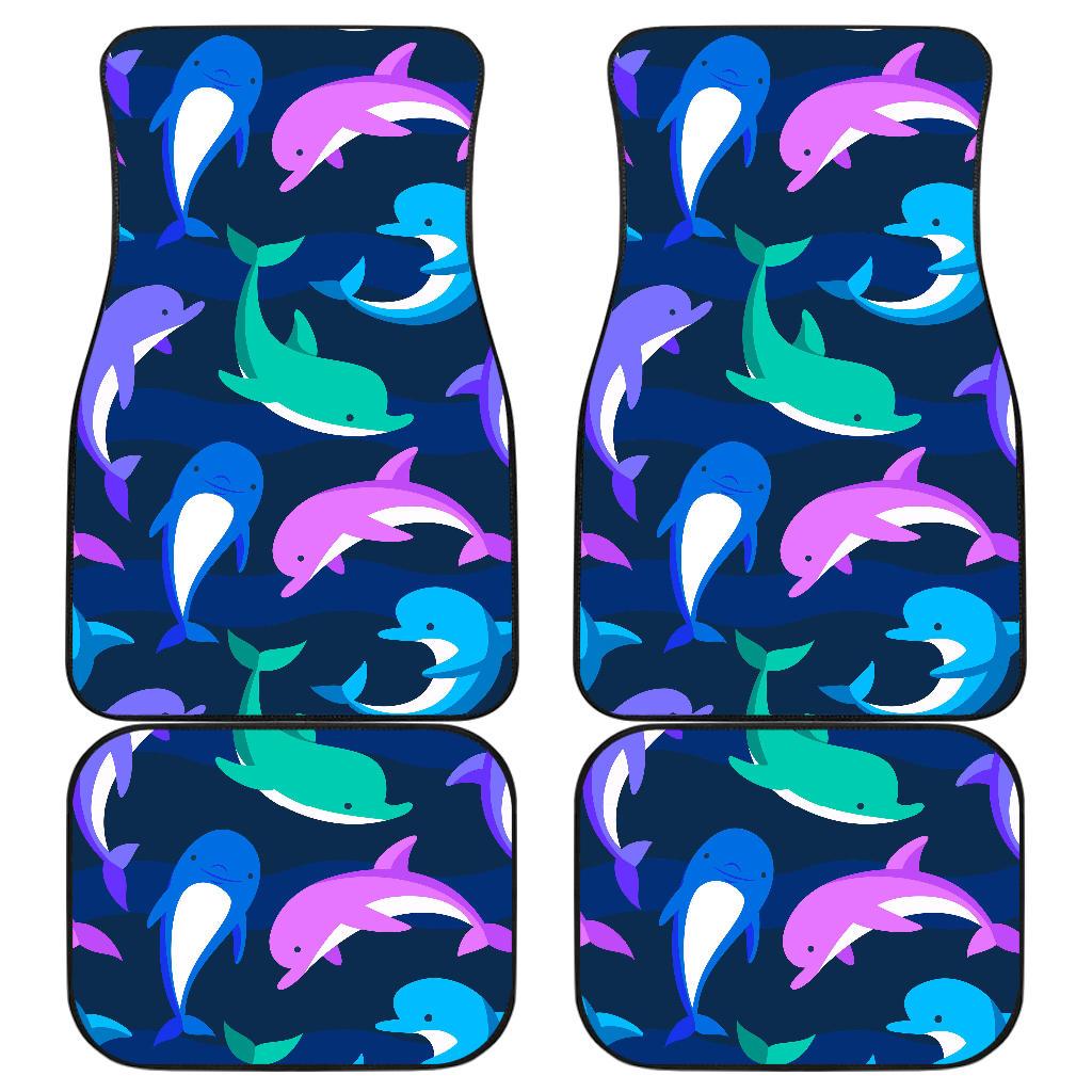 Dolphin Baby Front and Back Car Floor Mats