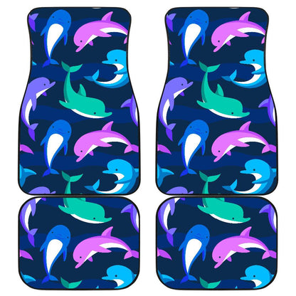 Dolphin Baby Front and Back Car Floor Mats