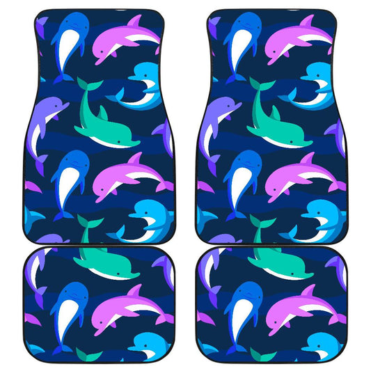 Dolphin Baby Front and Back Car Floor Mats