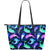 Dolphin Baby Large Leather Tote Bag