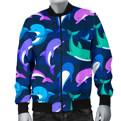 Dolphin Baby Men Casual Bomber Jacket