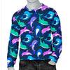 Dolphin Baby Men Crewneck Sweatshirt