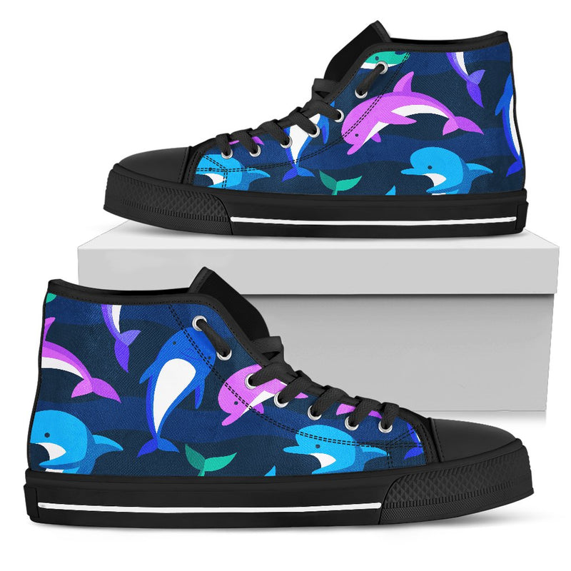 Dolphin Baby Men High Top Shoes