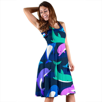 Dolphin Baby Sleeveless Mini Dress