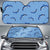 Dolphin Blue Print Car Sun Shade-JorJune