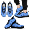 Dolphin Blue Print Men Sneakers