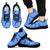 Dolphin Blue Print Men Sneakers