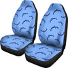 Dolphin Blue Print Universal Fit Car Seat Covers