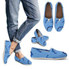 Dolphin Blue Print Women Casual Shoes-JorJune.com