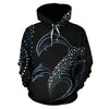 Dolphin Dot Design All Over Print Hoodie